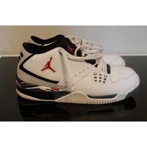 Nike Air Jordan Flight 23 White Black Red Sneakers Men's 9